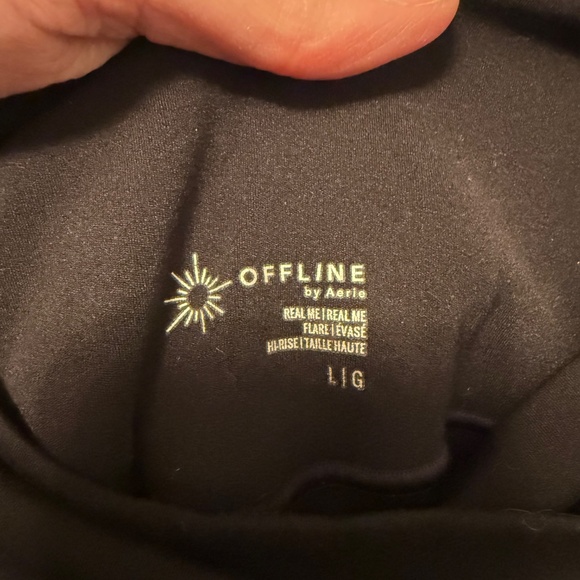 Offline by Aerie real me flare leggings - Picture 3 of 4